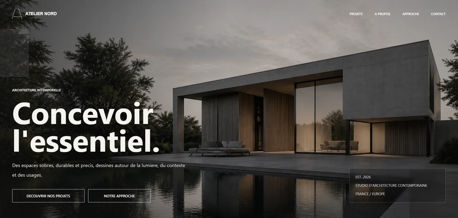 Site Atelier Immobilier